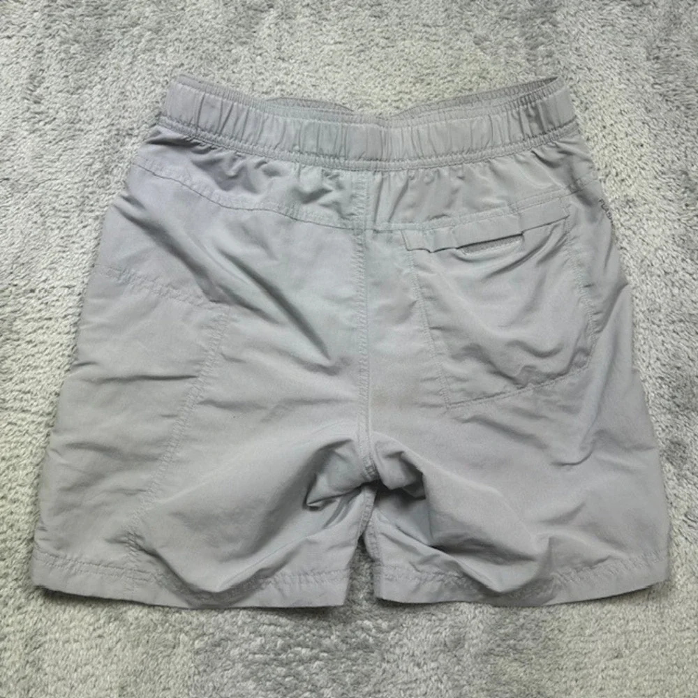 The North Face Shorts Mens SMALL Grey Class V Belted Hiking Trunks Belted Cargo‎